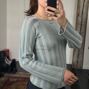Striped Blue Sweater